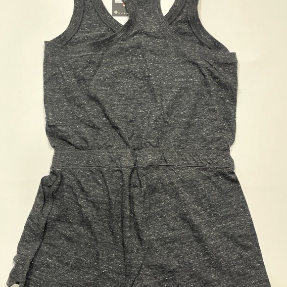 Nike Dark Gray Romper with White Accents - Picture 2 of 3